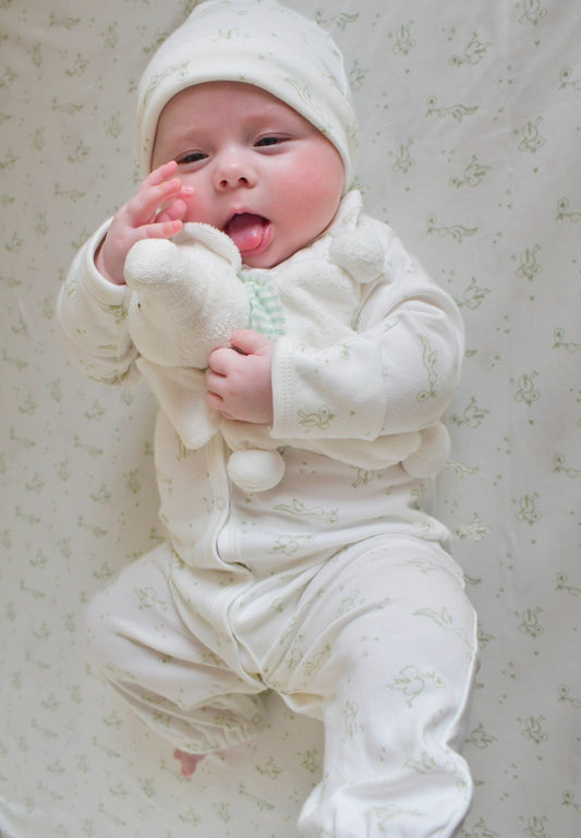 SnapGown Romper Lovey Stork - Without Beanie