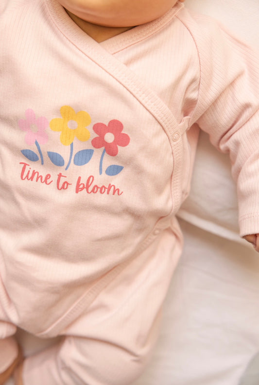 Heavenly pink Kimono - time to bloom