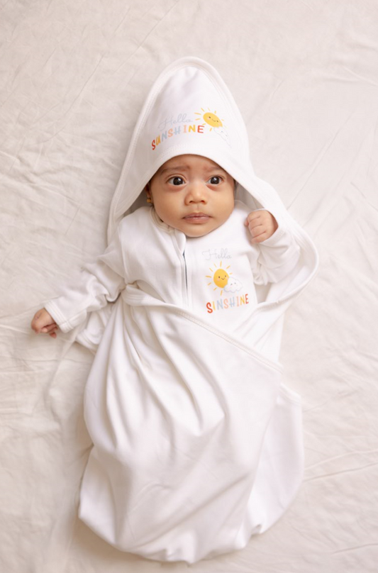 Hello Sunshine Hooded Blanket