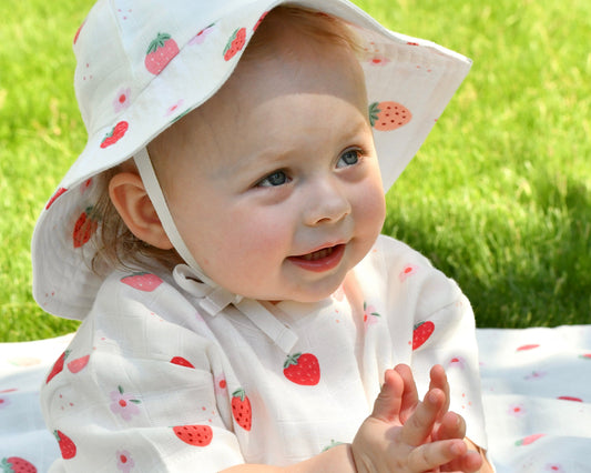 Berry Bloom Muslin 2 Pieces Set