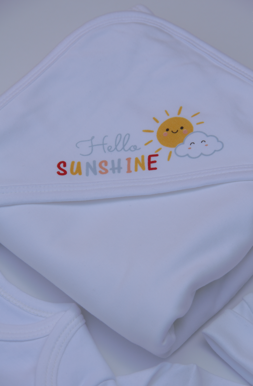 Hello Sunshine Hooded Blanket