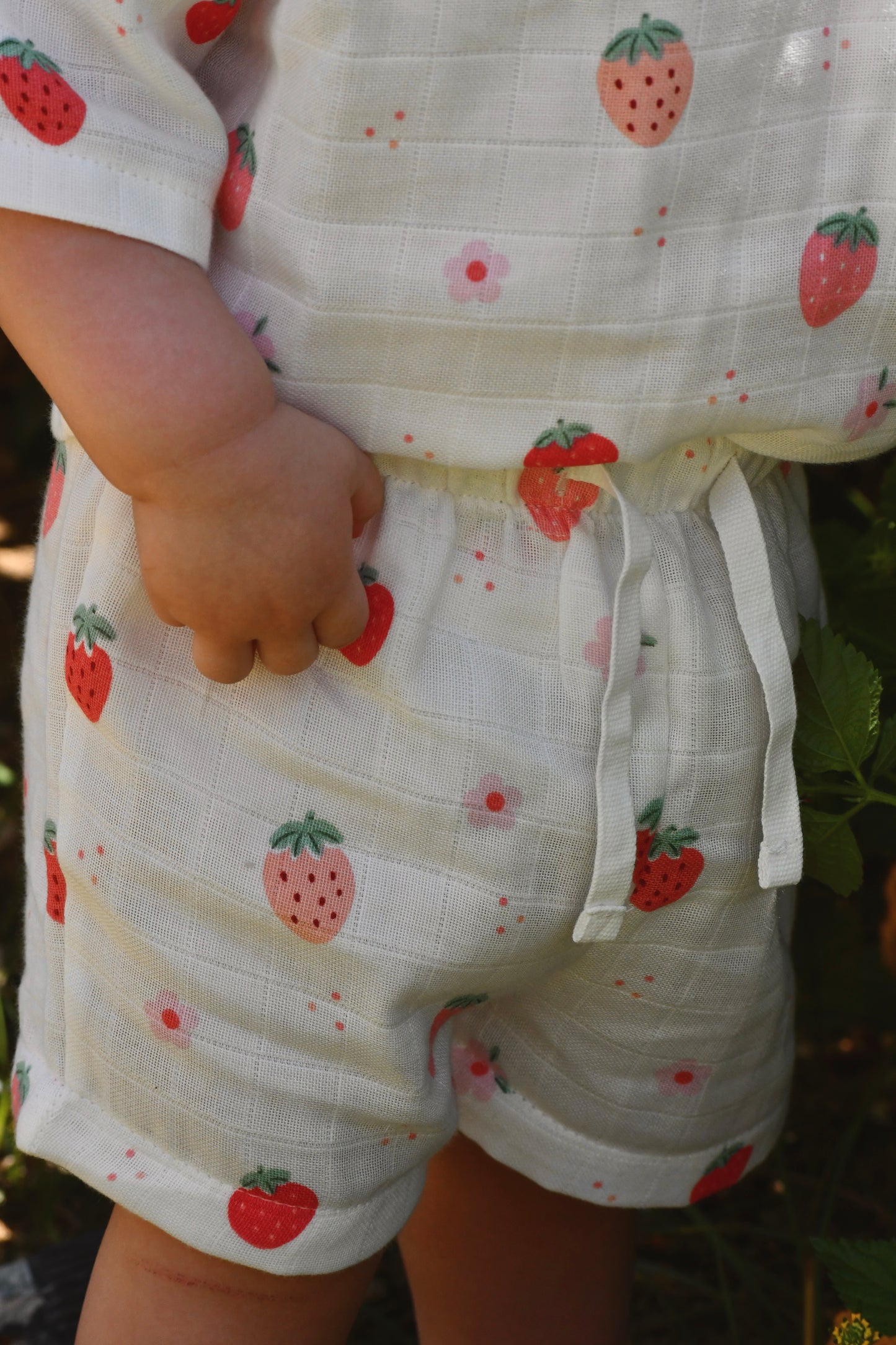 Sweet Berry Muslin 2 Pieces Set