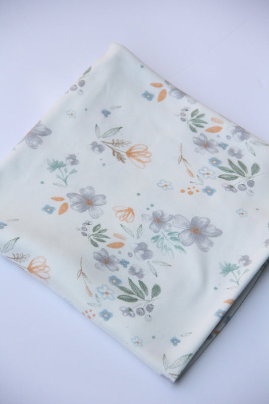 Receiving blanket - Modern Daisy