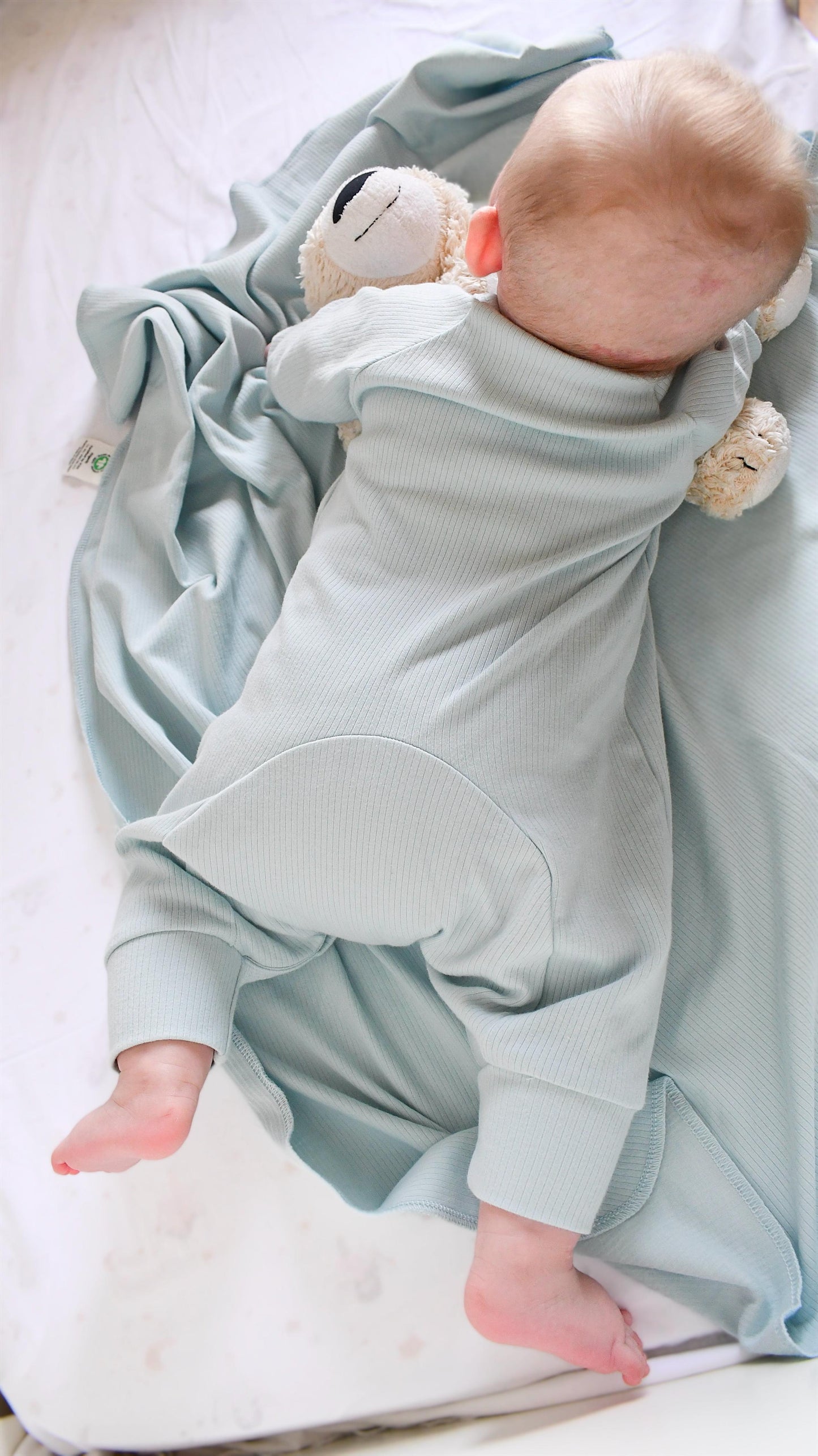 Baby Blue Kimono - Mom's little man